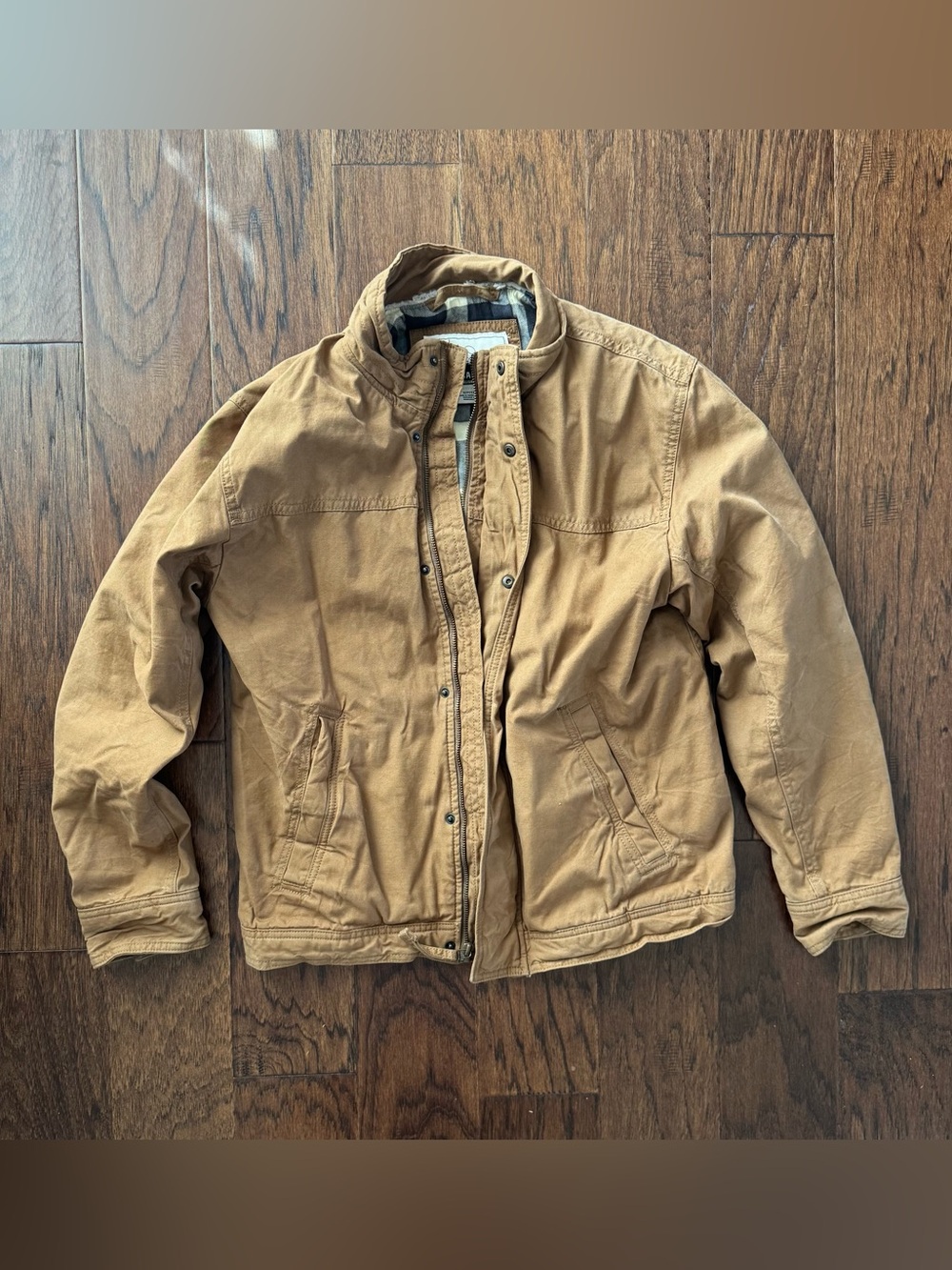 American Eagle Outfitters Flannel Lined Jacket Men's S